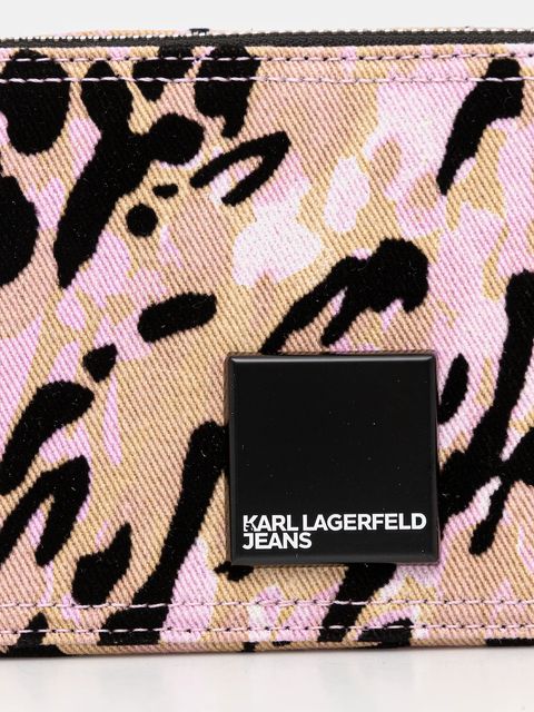 Karl Lagerfeld Jeans torebka kolor różowy B1W30240