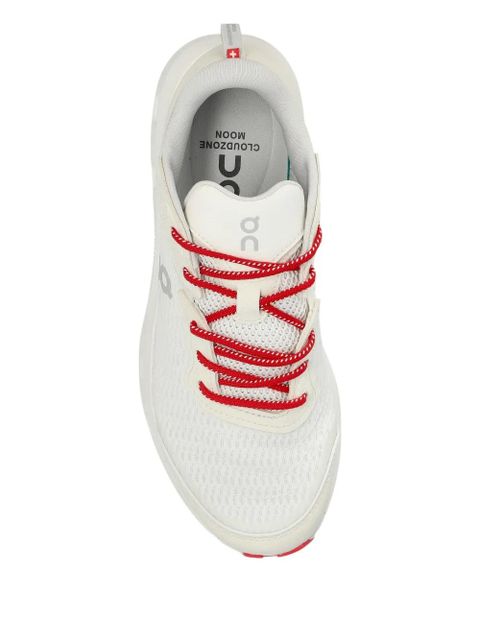 On Running logo-print lace-up sneakers - White
