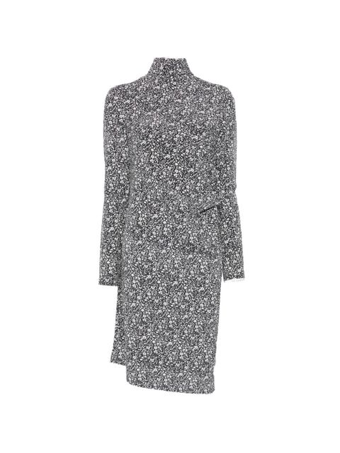 TOTEME floral twist dress - Black - zdjęcie produktu nr 1