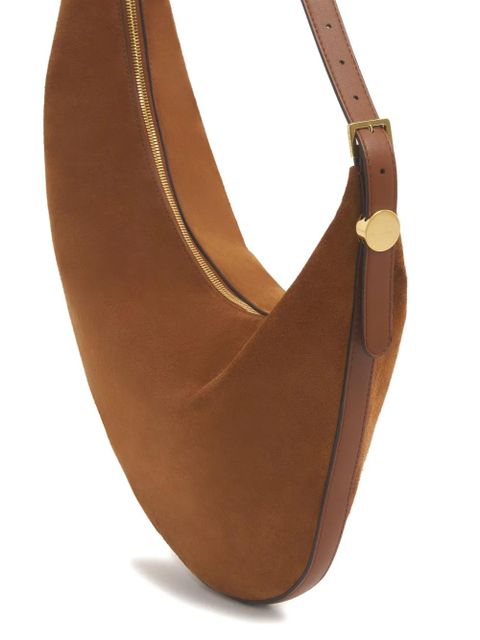 Marni small Dot suede shoulder bag - Brown - zdjęcie produktu nr 2