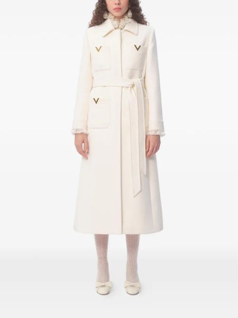 Valentino Garavani Drill double coat - White - zdjęcie produktu nr 2