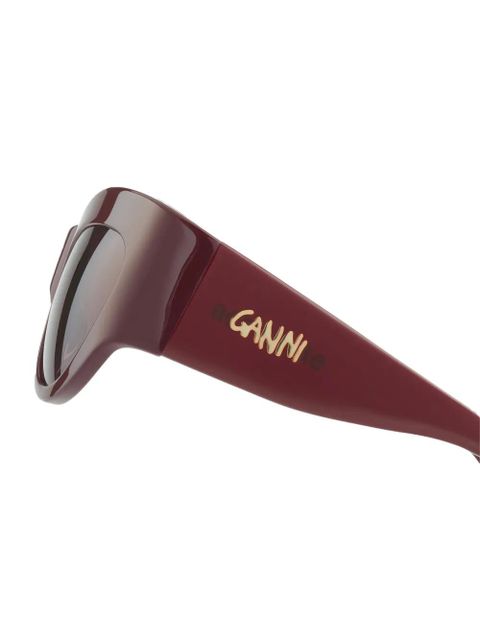 GANNI x Ace & Tate Trixie cat-eye sunglasses - Red