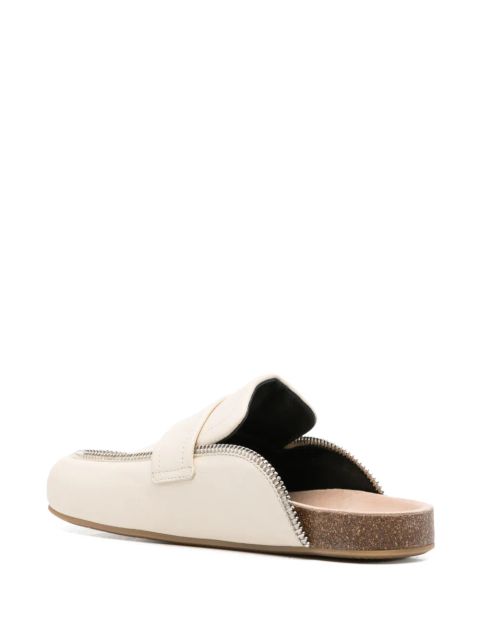 JW Anderson leather mules - Neutrals