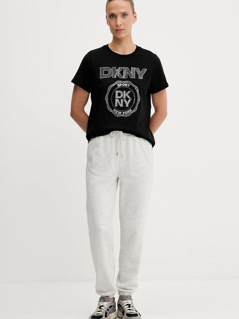 Dkny t-shirt bawełniany - zdjęcie produktu nr 1