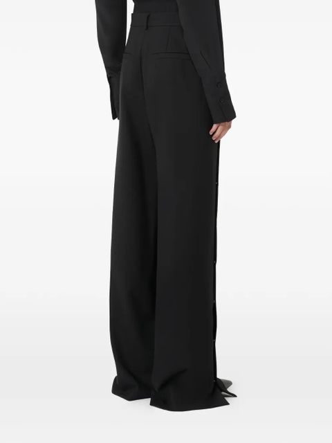Max Mara Edere button-embellishment trousers - Black - zdjęcie produktu nr 2