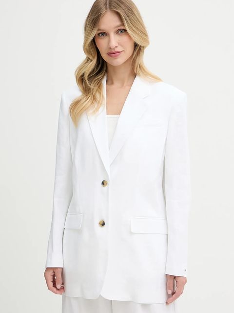 Tommy Hilfiger marynarka lniana - zdjęcie produktu nr 2