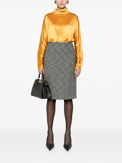 Gucci wool mini skirt - Grey