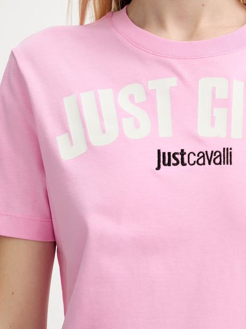 Just Cavalli t-shirt bawełniany