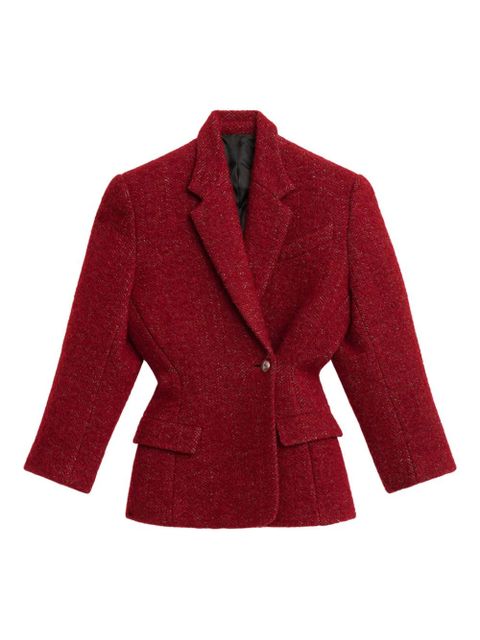 ISABEL MARANT Gallie single-breasted textured blazer - zdjęcie produktu nr 1