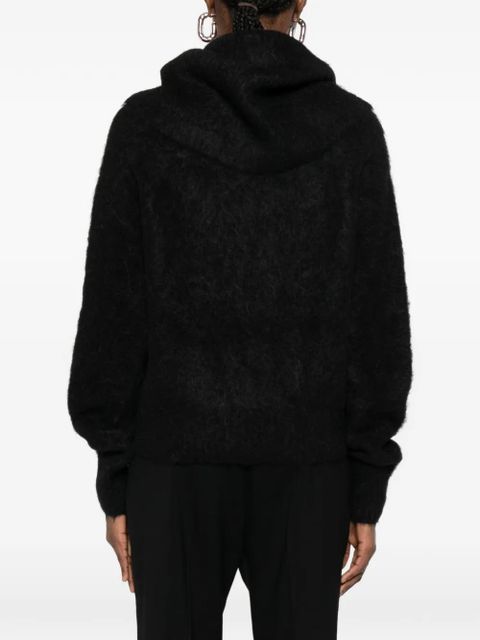 TOTEME funnel sweater - Black