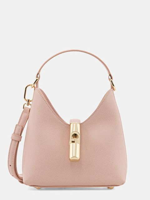 Furla torebka skórzana kolor różowy WE00876 ARE000 4355S - zdjęcie produktu nr 1