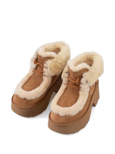 UGG Esmee platform lace-up boots - Brown - zdjęcie produktu nr 2