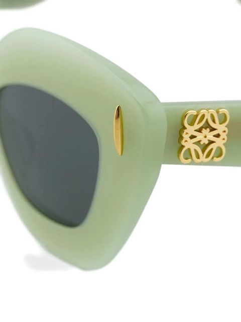 LOEWE cat-eye-frame sunglasses - Green
