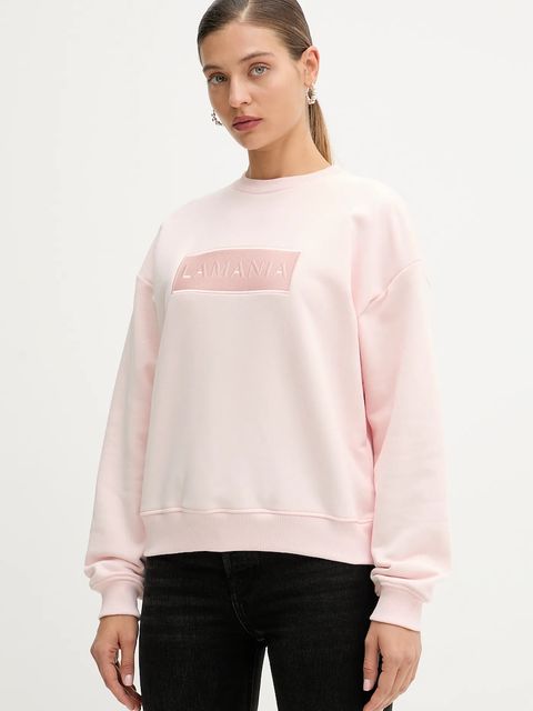 La Mania bluza MEA damska kolor różowy gładka MEA - zdjęcie produktu nr 1