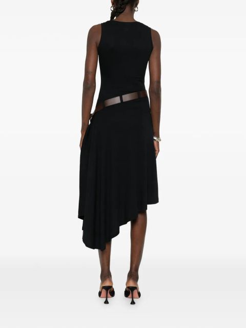 LOEWE Tank sleeveless midi dress - Black