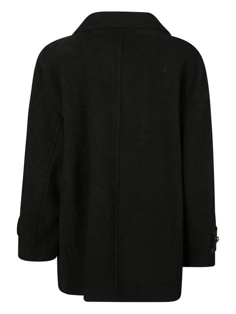 PINKO double-breasted cuff coat - Black - zdjęcie produktu nr 2
