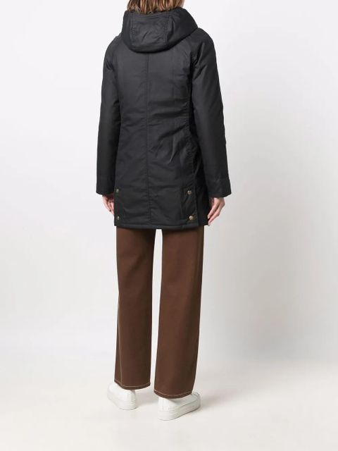 Barbour hooded parka coat - Blue