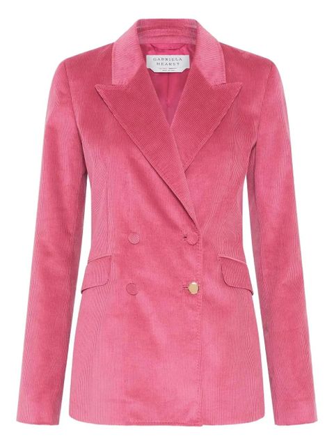 Gabriela Hearst Angela double-breasted blazer - Pink - zdjęcie produktu nr 1