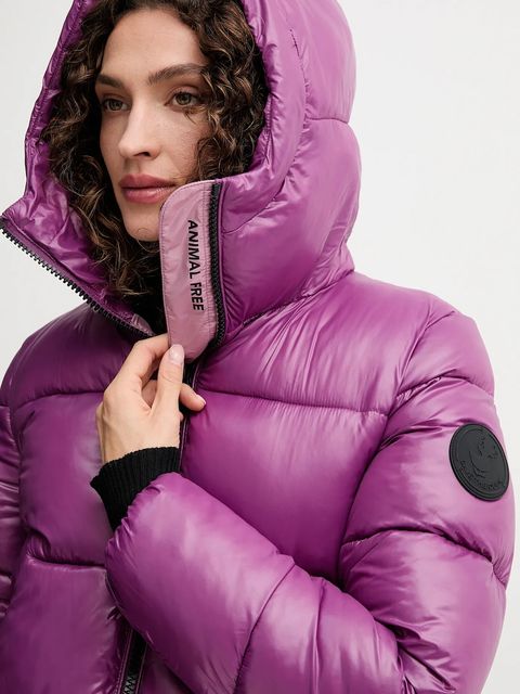 Save The Duck kurtka BIDDY kolor fioletowy zimowa D31989W.LOVE21