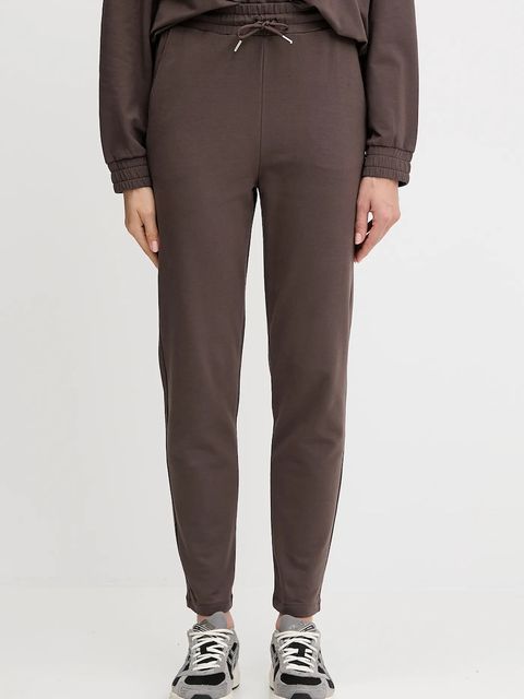 EA7 Emporio Armani dres damski kolor brązowy AF12502.7W000687