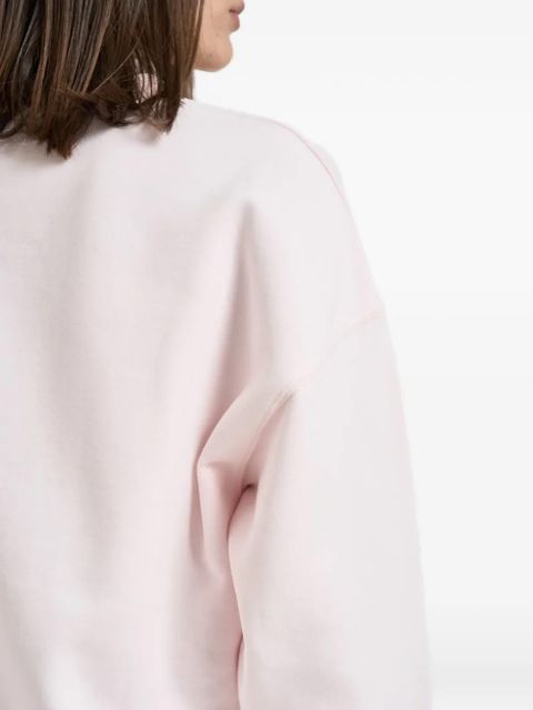 ANINE BING Spencer logo-appliqué sweatshirt - Pink