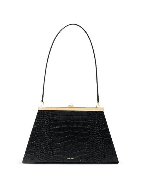 ANINE BING Annie smooth-leather bag - Black - zdjęcie produktu nr 1