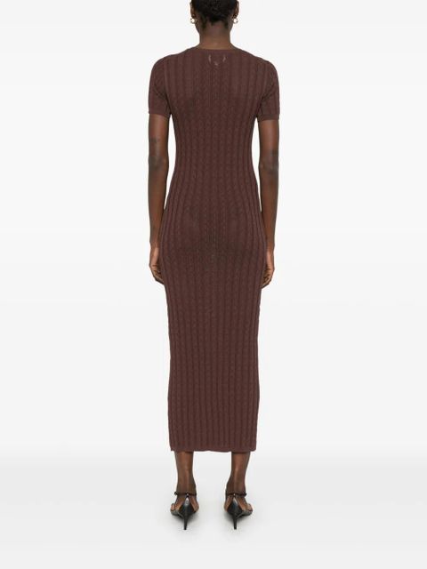 LouLou de Saison Aruba maxi dress - Brown