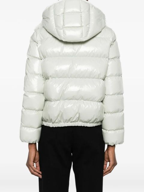 Moncler Andro padded shiny jacket - Green
