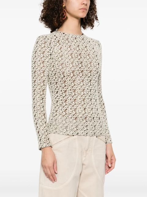 ISABEL MARANT Soline top - Neutrals