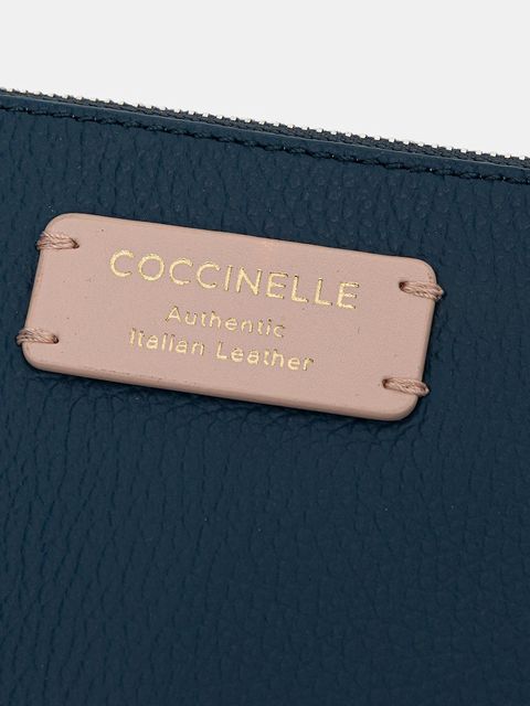 Coccinelle torebka skórzana kolor niebieski E1 SHA 11 01 01