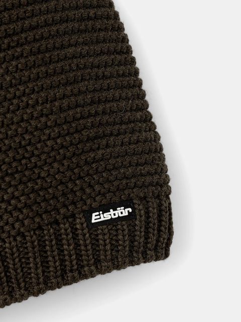 Eisbar czapka z dodatkiem wełny Corson OS MÜ kolor zielony E30336