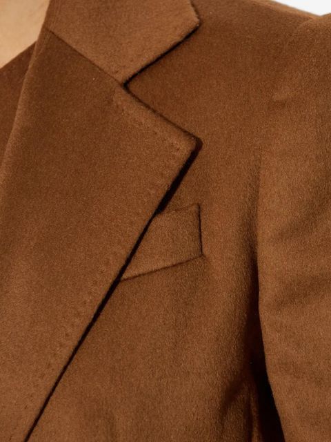 Max Mara Glenn wool blazer - Brown