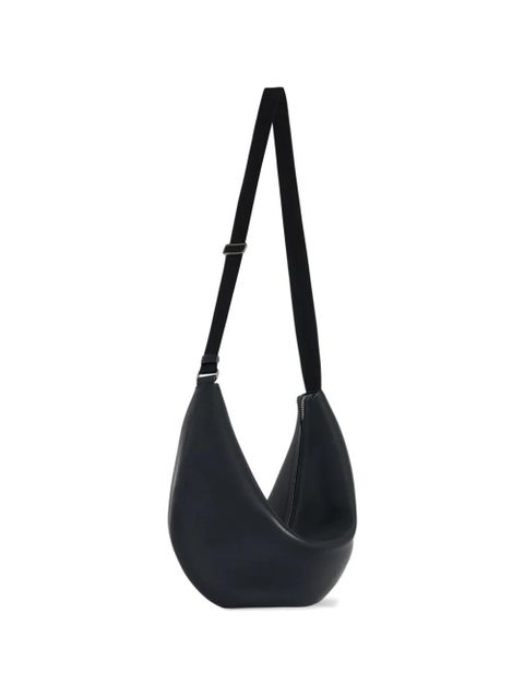 The Row crescent-shaped leather shoulder bag - Black - zdjęcie produktu nr 1