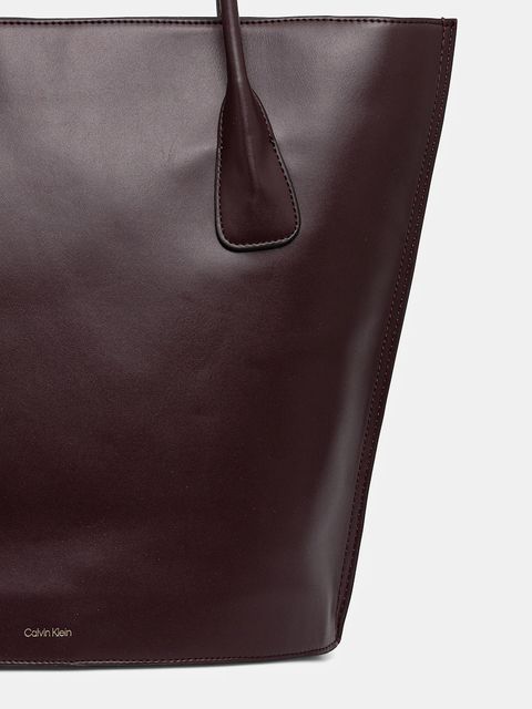 Calvin Klein torebka kolor bordowy LV04F3168G