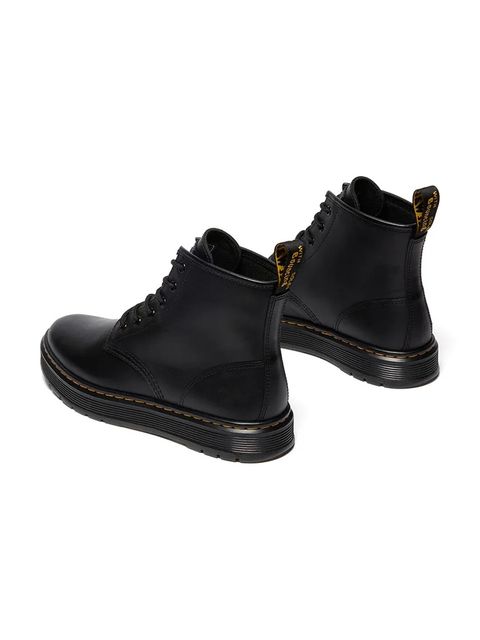 Dr. Martens buty Brookline Chukka kolor czarny na płaskim obcasie DM41550001