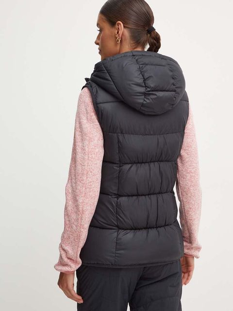 Columbia bezrękawnik Pike Lake Ins II damski kolor czarny zimowy