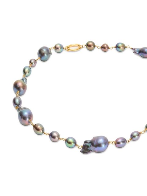 Jil Sander freshwater-pearls necklace - Gold