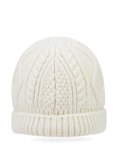 Loro Piana cable-knit beanie - Neutrals - zdjęcie produktu nr 2