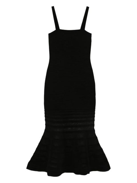 Simkhai Vallarie ribbed midi dress - Black - zdjęcie produktu nr 1