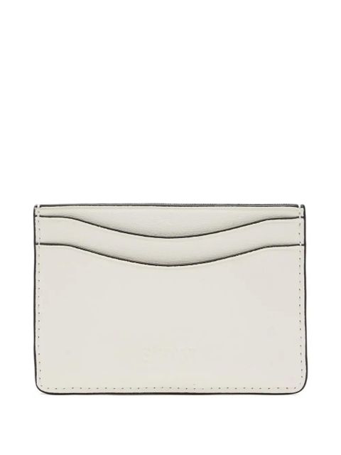 GANNI Kitty logo cardholder - Neutrals