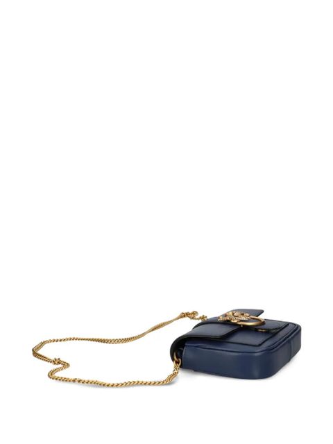 PINKO mini Pocket Love cross-body bag - Blue