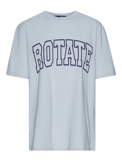 ROTATE BIRGER CHRISTENSEN logo-print T-shirt - Blue - zdjęcie produktu nr 1