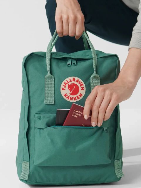 Fjallraven plecak 457.916 kolor szary duży gładki F23510