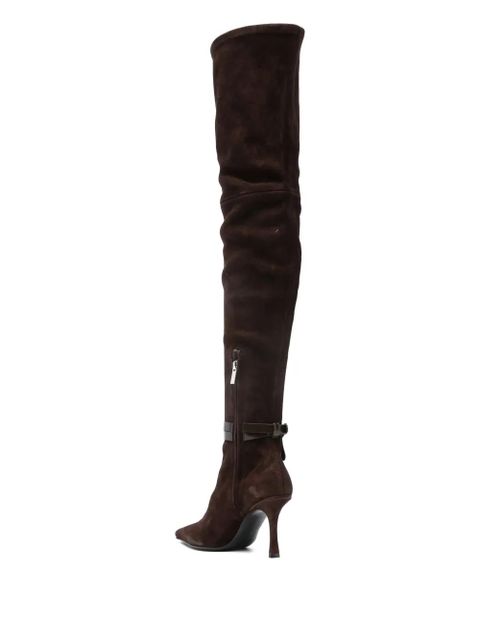 Jimmy Choo 85mm Camie boots - Brown