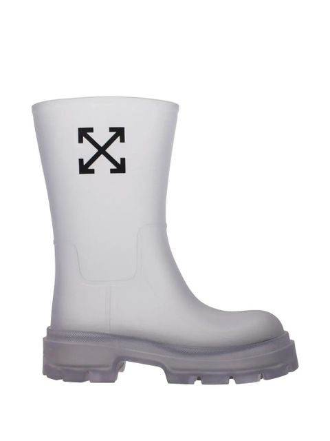 Off-White lug-sole Arrow ankle boots - zdjęcie produktu nr 1