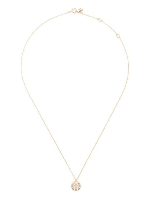 Tory Burch logo-charm necklace - Gold - zdjęcie produktu nr 2