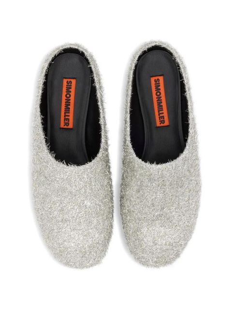 Simon Miller Tinsel Riad mules - Silver - zdjęcie produktu nr 2
