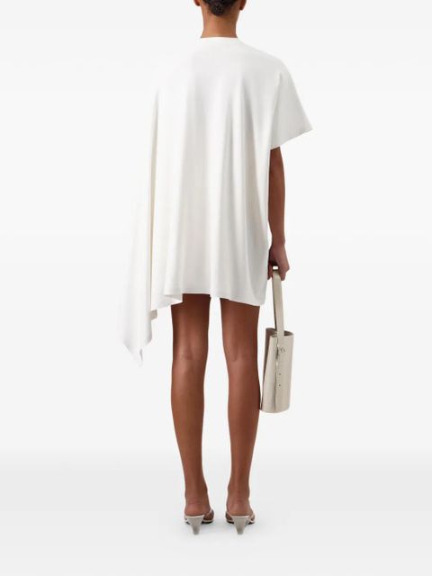 Coperni asymmetric mini dress - White