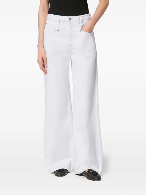 ISABEL MARANT Lemony pocket jeans - White