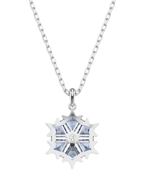 Swarovski Magic snowflake crystal necklace - Blue